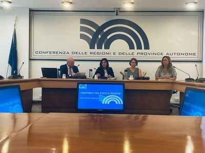 La visita delle studentesse di Innsbruck nella sede della Conferenza delle Regioni - 15.09.2022